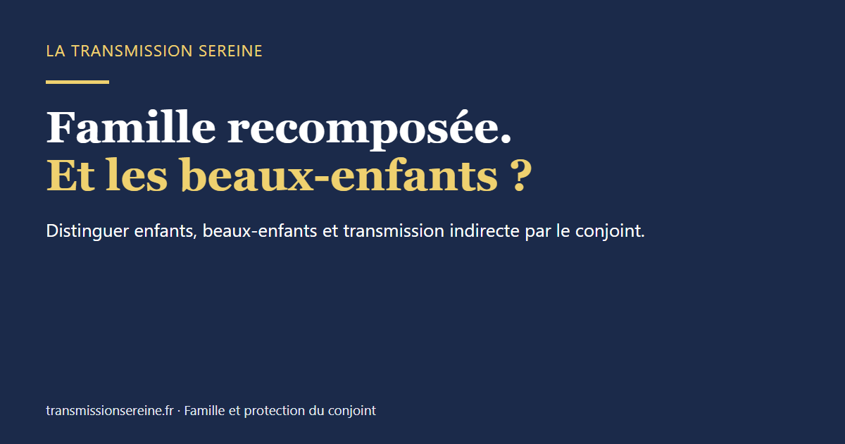 Famille recomposée. Et les beaux-enfants ?